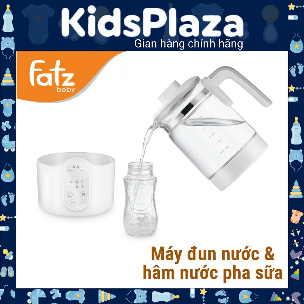 Máy đun và hâm nước pha sữa điện tử Fatzbaby QUICK 8 FB3525TN - Bảo hành 12 tháng