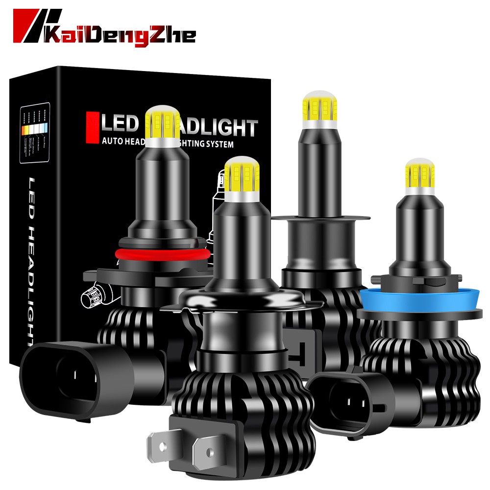 Đèn pha LED 5000LM h7 LED Canbus H1 H3 H11 H8 9005 HB3 9006 Đèn pha xe hơi HB4 Đèn pha 6500K Đèn sương mù Không có lỗi 12-24V phụ kiện xe hơi
