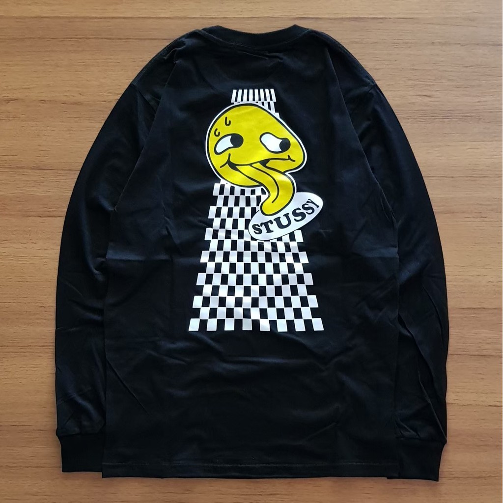 Stussy Áo Thun Tay Dài Thiết Kế Trẻ Trung Hợp Thời Trang | BigBuy360 - bigbuy360.vn