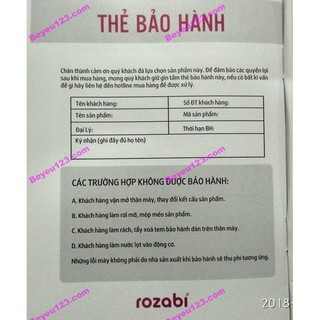 [CÓ TÍCH PIN SẠC] Máy hút sữa điện đôi ROZABI DELUXE