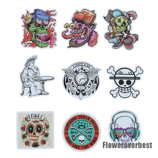 [FlowerBoys] 50pcs Terror Series Sticker Graffiti Skeleton Dark Funny Stickers