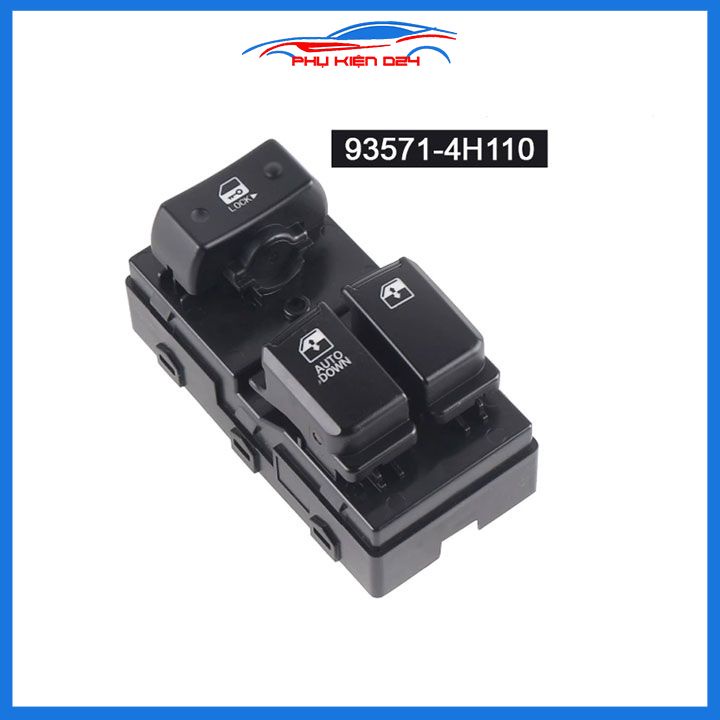Công tắc nâng hạ kính tổng Hyundai H1 Starex i800 2007-2016 mã 93571-4H110
