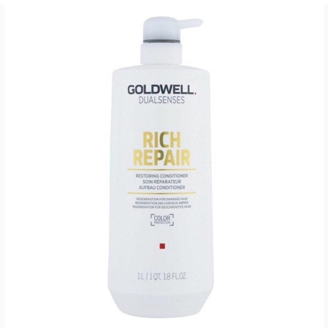 Dầu xả phục hồi tóc siêu mượt Goldwell Rich Repair Dualsense Conditioner 1000ml