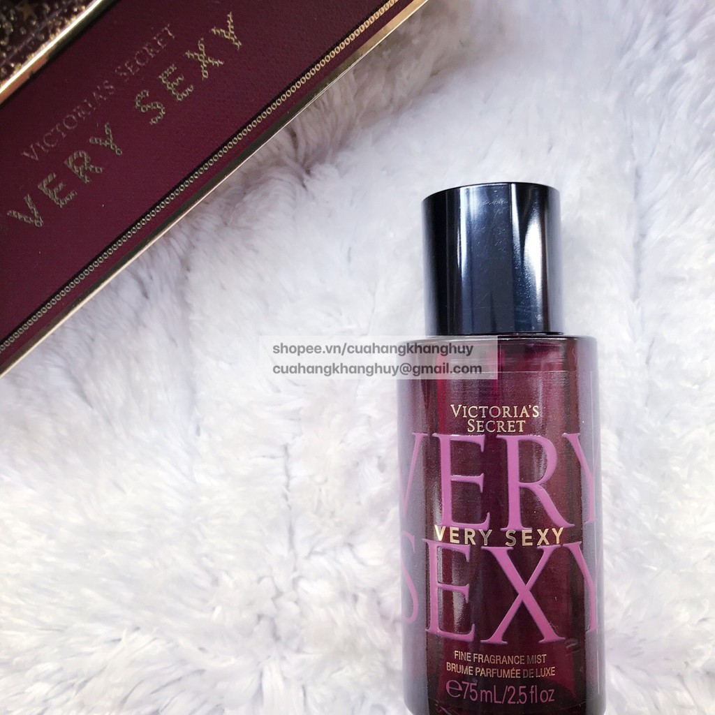 Bộ Victoria's Secret Very Sexy gồm Xịt thơm 75 ml & Dưỡng thể 100 ml (Mỹ) | Thế Giới Skin Care