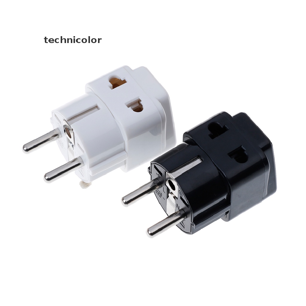 Phích Cắm Chuyển Đổi 1 Sang 2 Ổ Cắm 5mm UK / US / EU / AU 2 / 3 Chấu