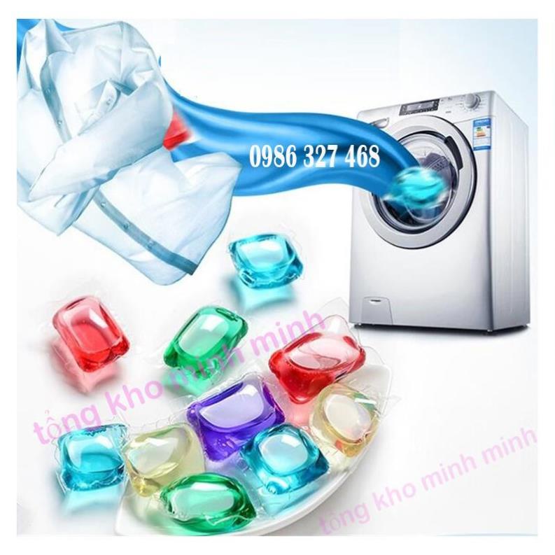 [SỈ- TUYỂN ĐL] Viên Nước Giặt Xả Quần Áo Đậm Đặc Gấp 8 Lần Siêu Sạch Siêu Thơm mùi oải hương, hoa hồng, chanelcoco