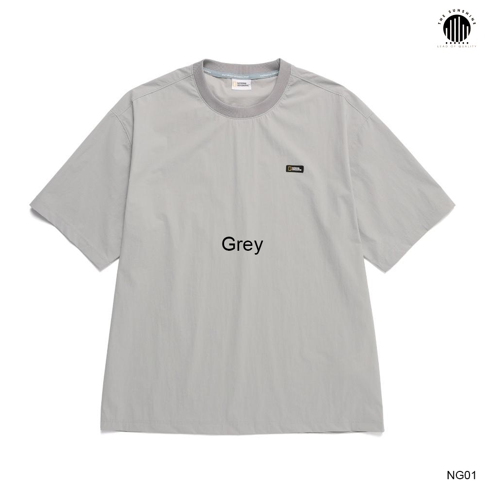 Áo Thun National Geographic Adelie Woven Basic Small Logo Short Sleeve T-shirt
