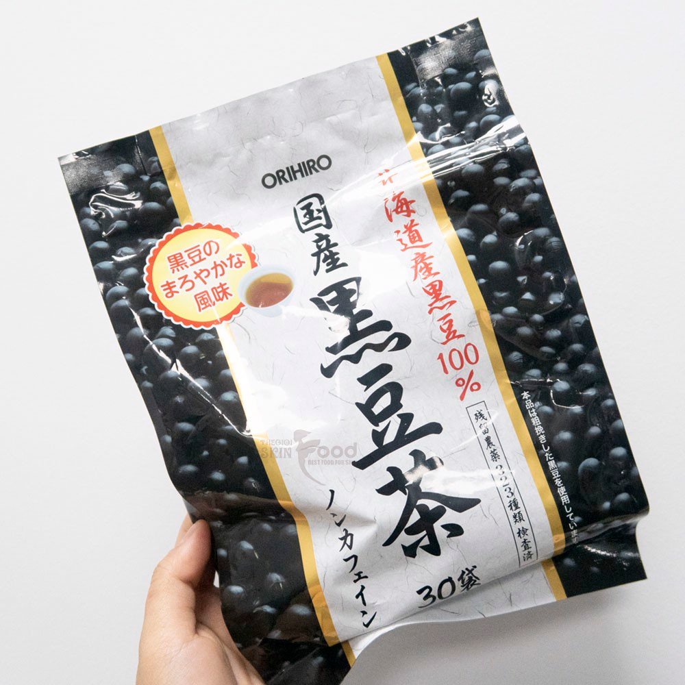 Trà đậu đen Orihiro hỗ trợ thanh lọc cơ thể làm đẹp da 30 gói