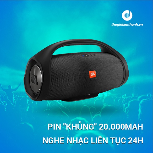 [BOOMBOX] Loa Bluetooth JBL, Loa Boombox cao cấp 2021, âm thanh siêu bass, cực sống động, thời gian sử dụng 24 giờ