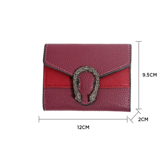 Ví Nữ Cầm Tay Mini Đẹp nhiều ngăn đựng tiền gọn gàng dễ thương Mấu 118G