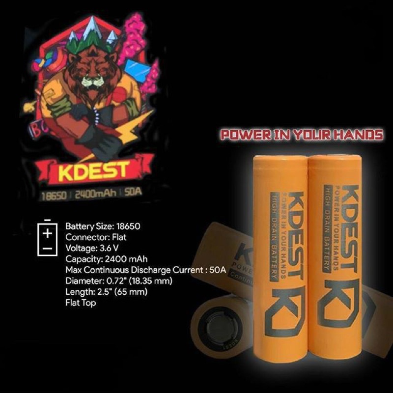 Pin 18650 - cylai, kdest, qso