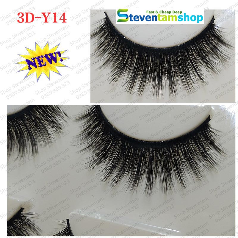 Lông mi chồn 3D mã số Y14