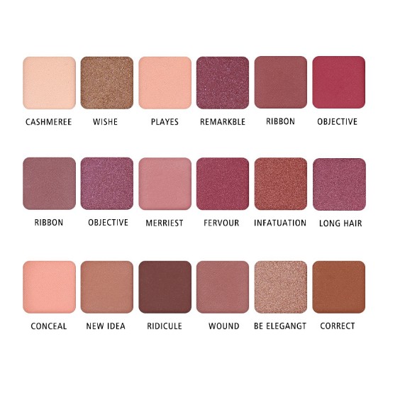 Bảng Phấn Mắt Nhũ 18 màu Lameila Nude No.5037 For Party Hàng Nội Địa Trung - W123 - D9T2