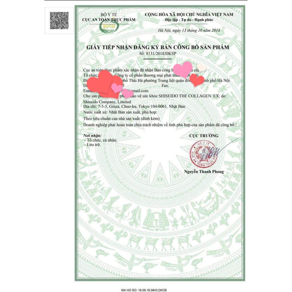 Nước uống đẹp da Shiseido The Collagen