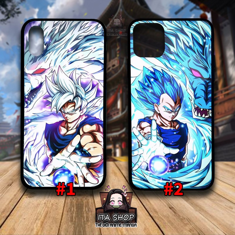 Ốp lưng Dragon Ball - GOKU - VEGETA - Ốp Lưng Anime  Iphone 6 6s 6s+ 7+8+ X Xs Xr 11 pro max 12 pro max 13 14 pro max