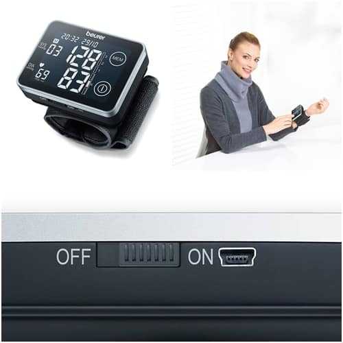 Máy đo huyết áp điện tử cổ tay cảm ứng Beurer BC58 - Beurer BC58 [Bảo hành 3 năm]