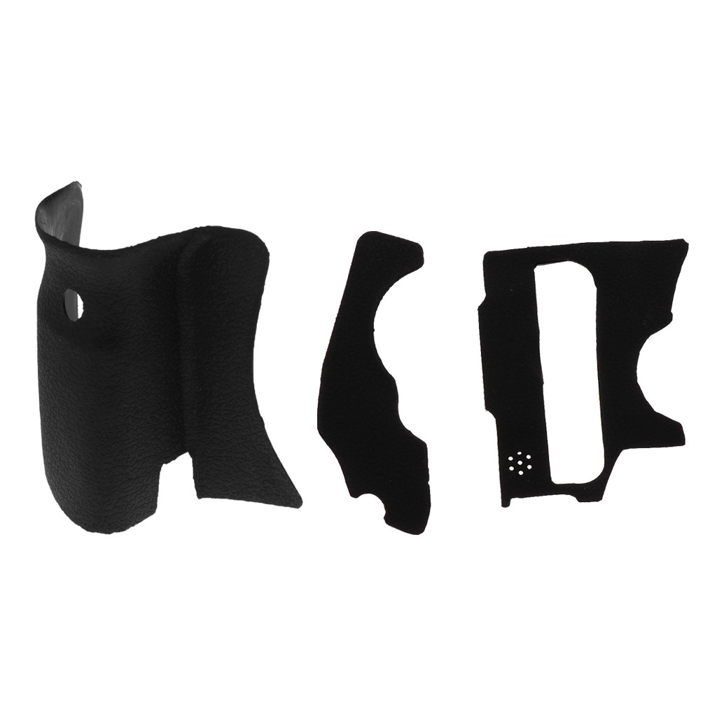 Phấn Trang Điểm Shiwaki1  ↙Thú Nhồi Bông Hình Chó Shibawaki Dễ Thương↗ Bộ 3 Vỏ Bọc Cao Su Cho Máy Ảnh Canon 60D DSLR
