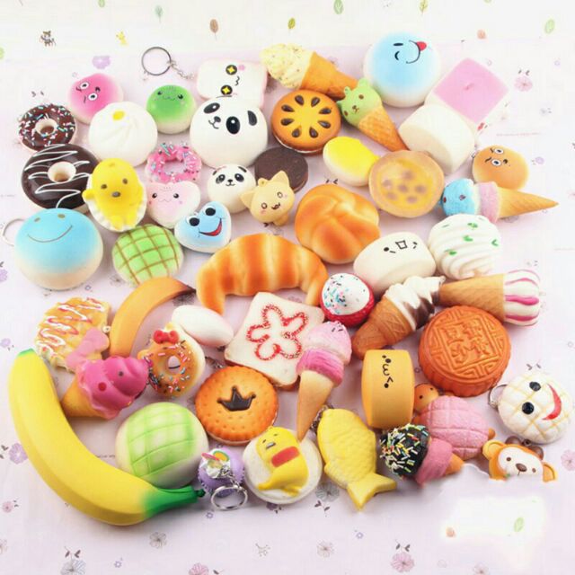 Squishy 10 mẫu ngẫu nhiên