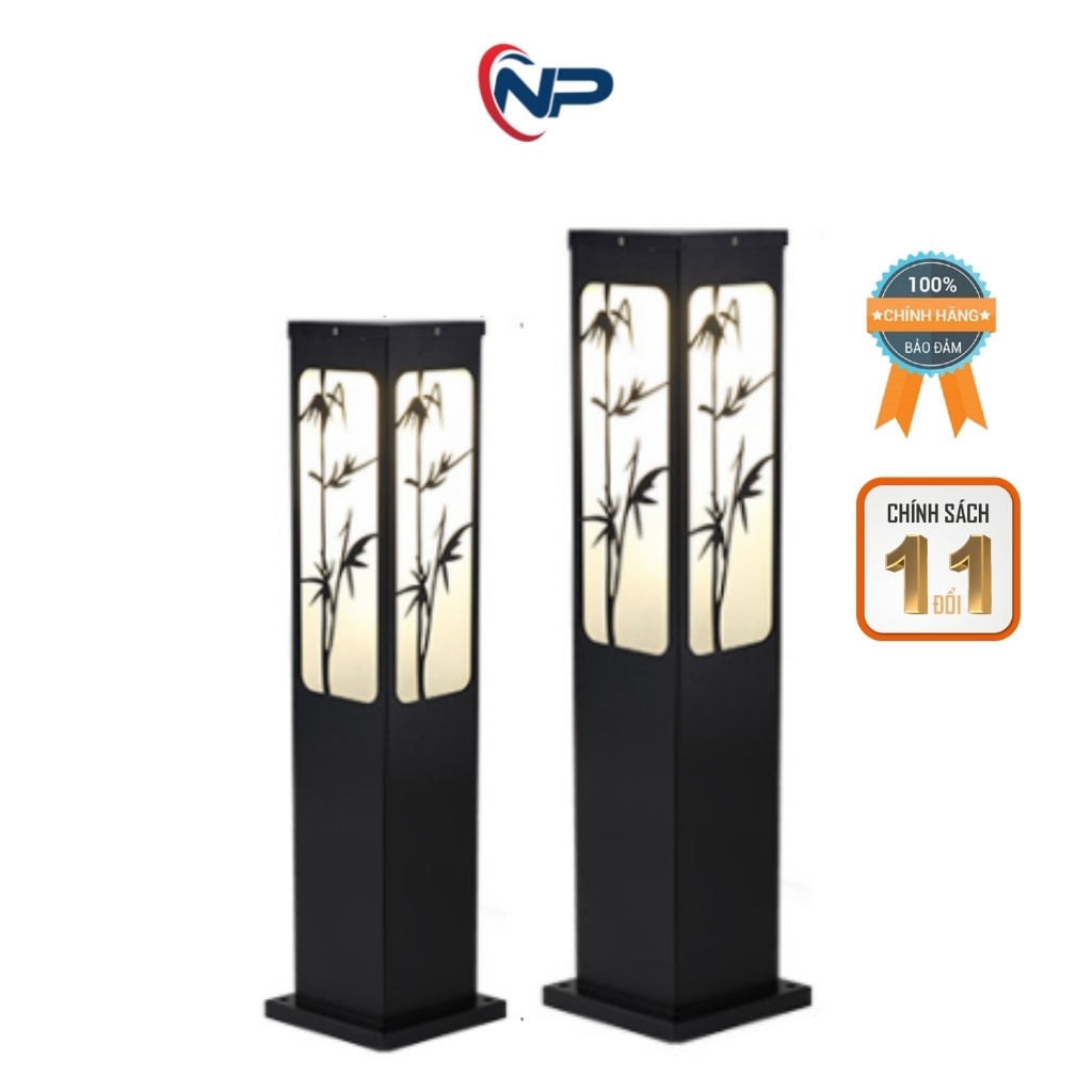 Đèn năng lượng mặt trời, đèn trụ cổng trang trí sân vườn, nhà cửa mẫu mới hot nhất 2021,có điều khiển, cảm biến ánh sáng