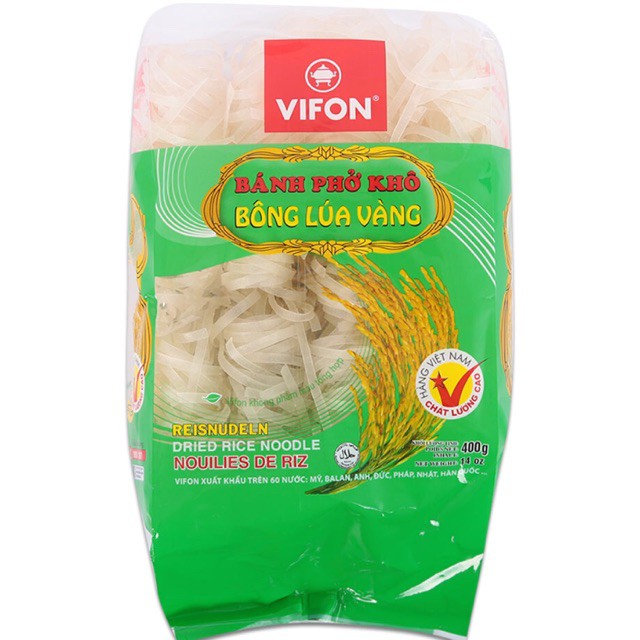 Bánh Phở Khô Bông Lúa Vàng Vifon 400g