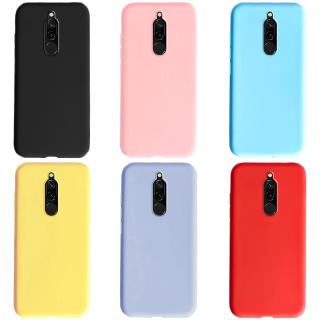 Ốp điện thoại từ TPU Silicon mềm màu kẹo cho Xiaomi Redmi 8