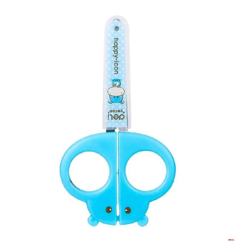 Kéo Thủ Công Học Sinh Có Nắp Đậy 5 Inch DELI | E6032