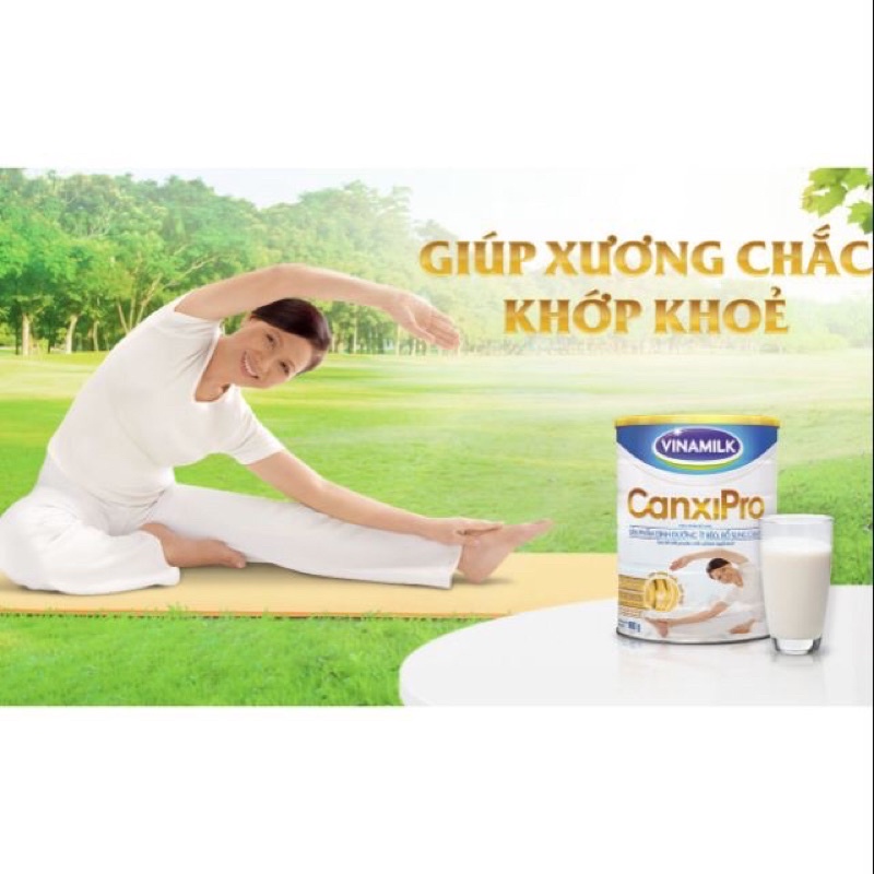 Sữa Bột CanxiPro Vinamilk Chống Loãng Xương Lon 900g