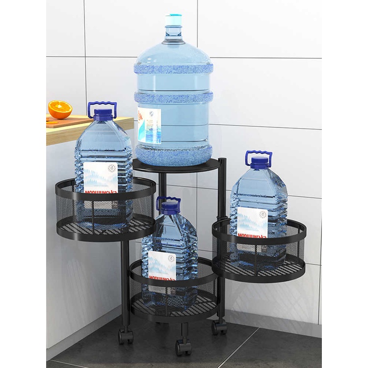 Kệ Đa Năng Tròn Để Rau Củ Nhà Bếp