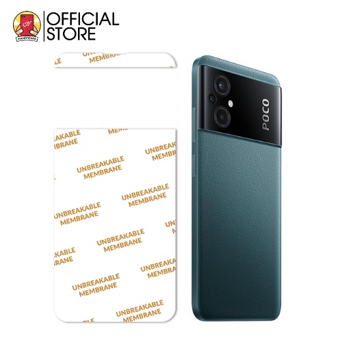 Dán Bảo Vệ Màn Hình Mặt Lưng Xiaomi Poco M5 M5S PPF Trong Suốt Cường lực Dẻo Chống Xước Vân Tay Va Đập Handtown