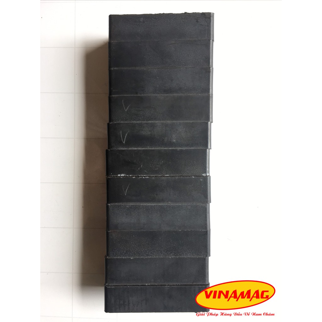 100x50x25mm Nam châm Ferrite , nam châm đen