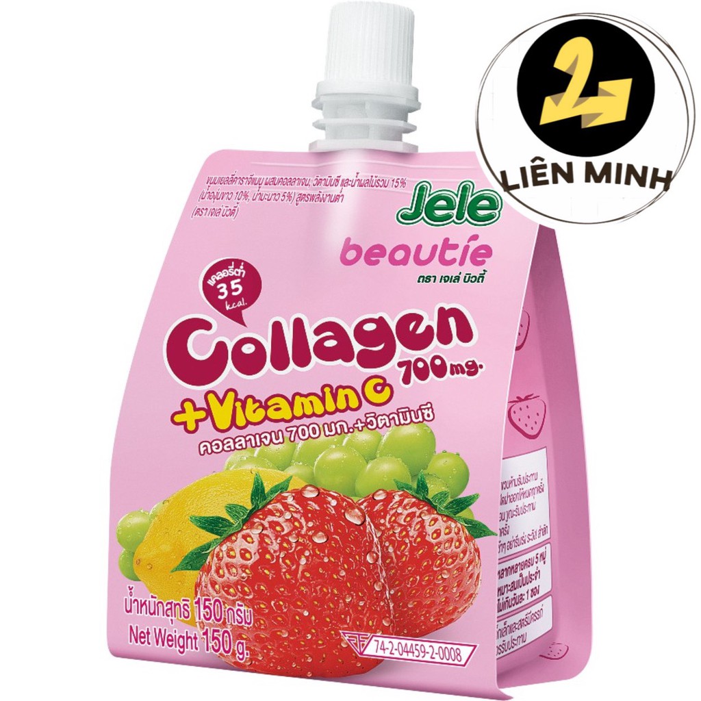 Nước Ép Thạch Trái Cây Jele Beautie 150g - 8 mùi