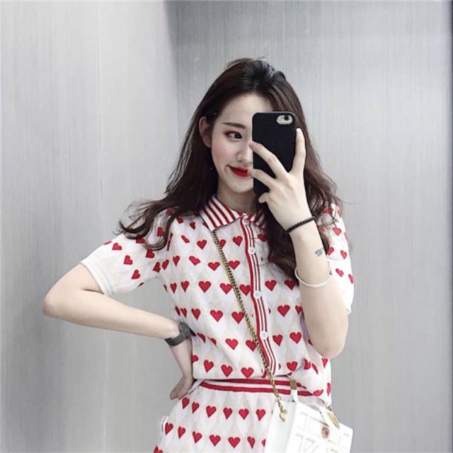 SET ULZZANG TRÁI TIM XINH