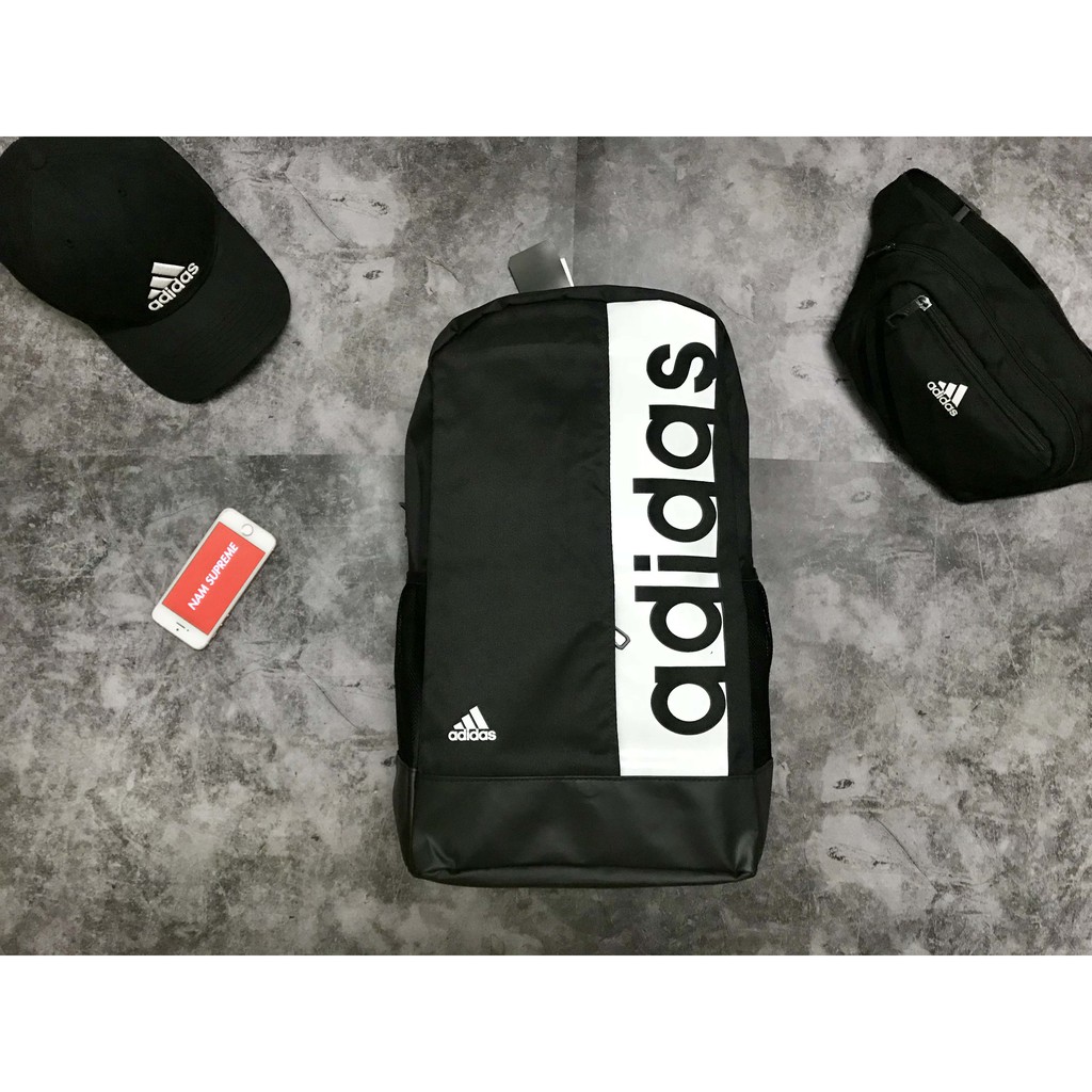 ⚡️ (Ảnh Thật + TỔNG HỢP 30 MẪU BALO SALE FREESHIP ) Balo Adidas  LINEAR PERFORMANCE BACKPACK | HÀNG XUẤT DƯ XỊN 100%