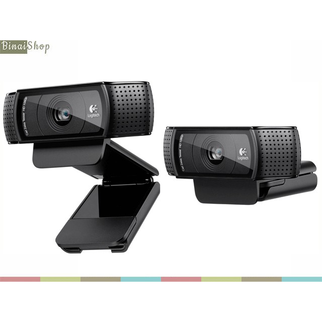 Logitech C920 Pro - Webcam HD 1080p, Tích Hợp Micro Stereo