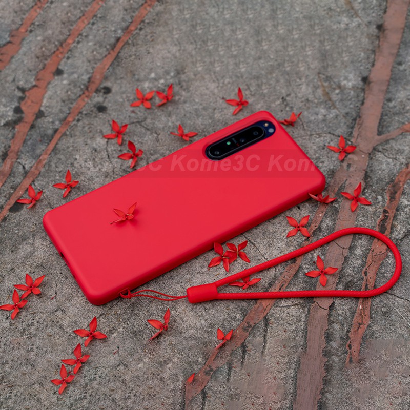 Ốp Điện Thoại TPU Gel Silica Cứng Cho Sony Xperia 5 1 10 Plus Mark III IV