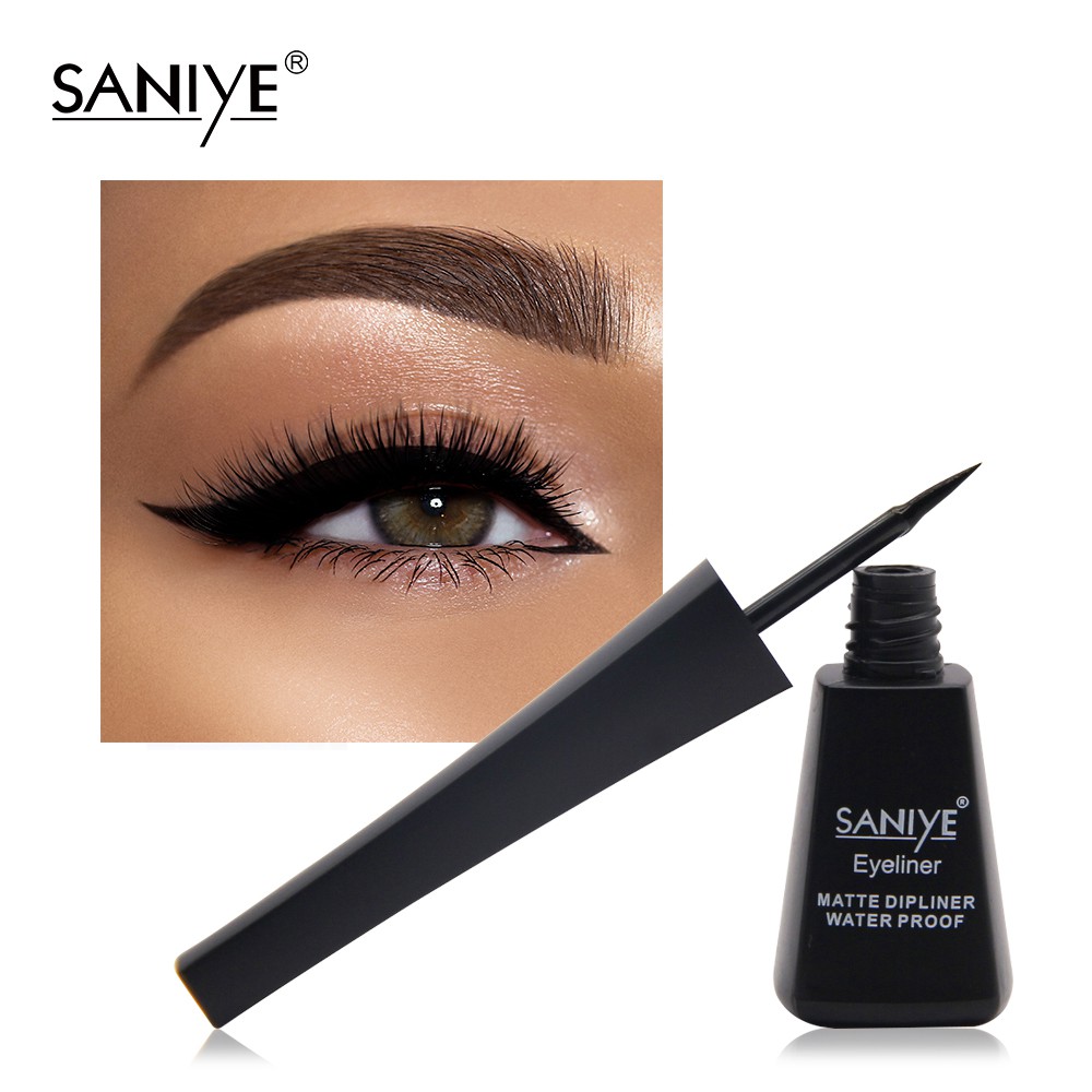 Bút Kẻ Mắt Dạng Lỏng SANIYE M255 Màu Nâu Và Đen 6ml