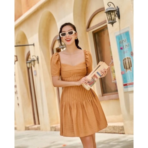 OLV - Đầm Ginger Pleated Dress