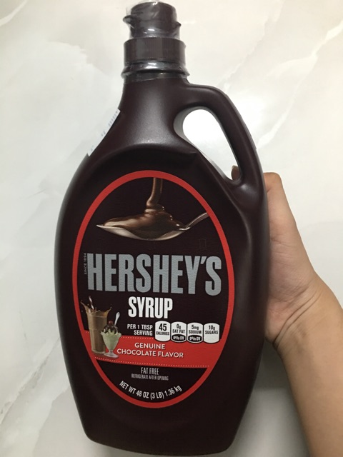 SYRUP HERSHEY’s Dâu Caramel Chocolate