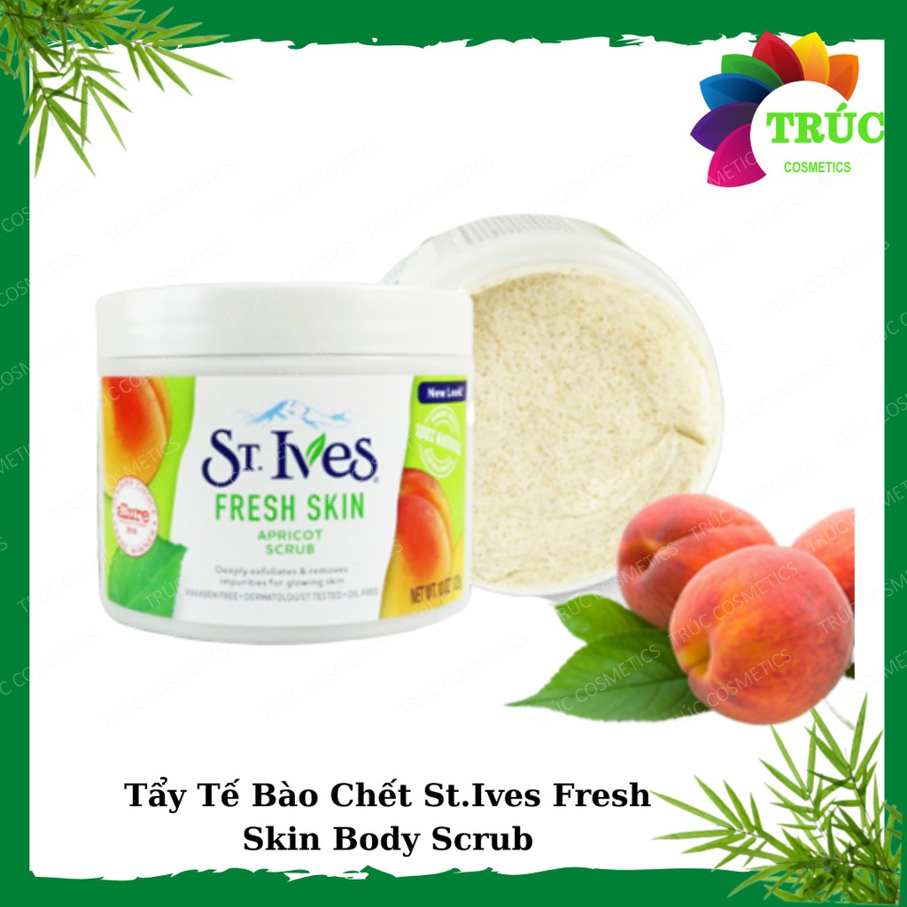 Tẩy Tế Bào Chết St.Ives Fresh Skin Body Scrub