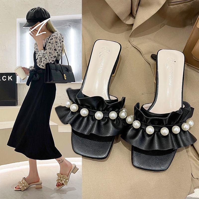 Dép sandal xỏ ngón đế bệt hai cách mang Size lớn 35-43 thời trang mùa hè cho nữ