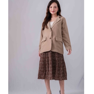 (Sẵn hàng) Chân váy chiffon hoa nhí, chân váy xoè dài dập li nhỏ, hoa nhí ulzzang ( Kèm Ảnh Thật)