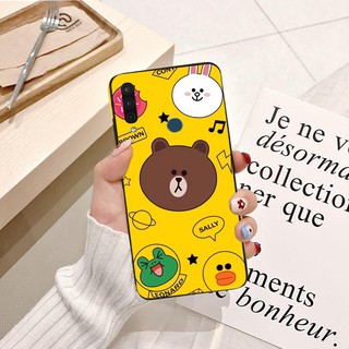 Ốp lưng Vsmart Joy 2 Plus Silicon dẻo hình Gấu Brown Dễ Thương