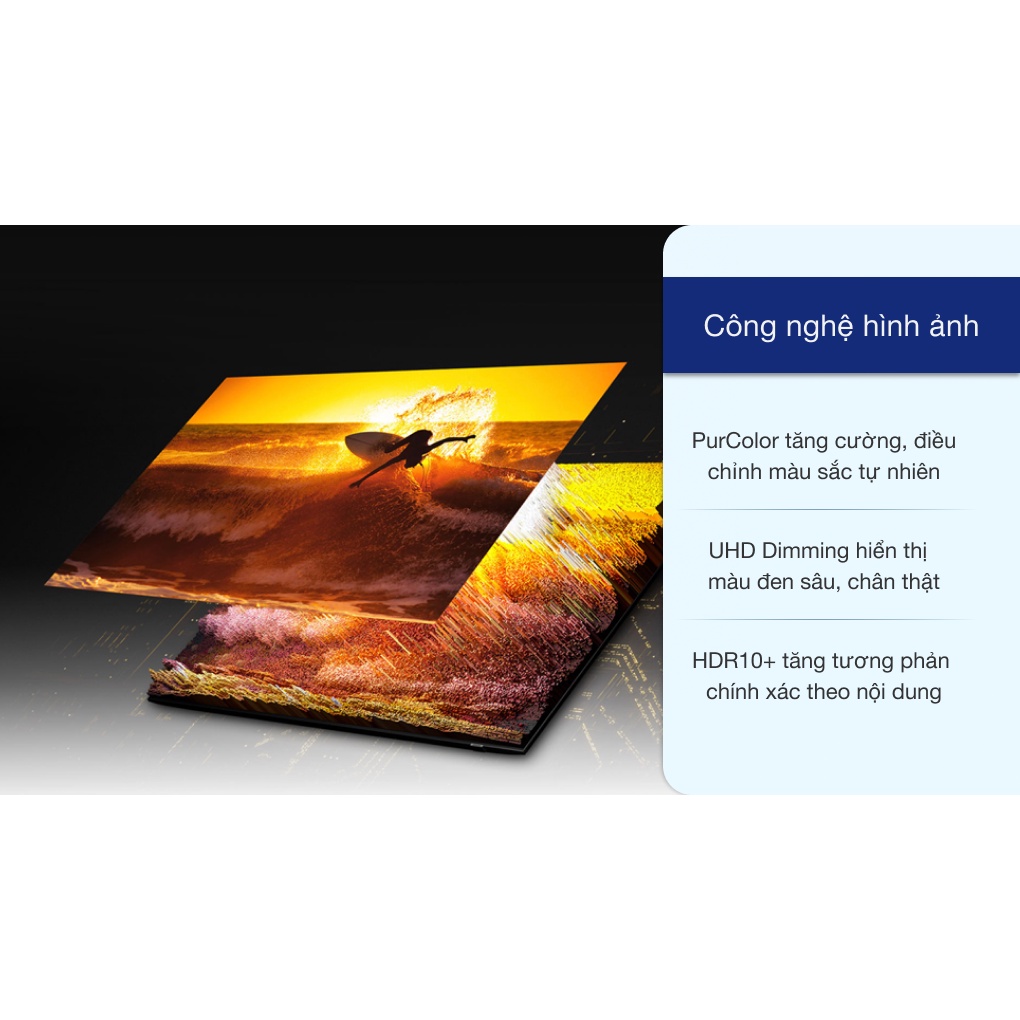 Smart Tivi Samsung 4K 55 inch UA55AU7700 2021-ĐIỆNMÁYTỒNKHO