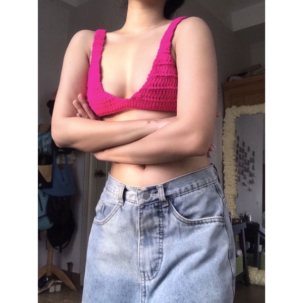 Annie bralette - len móc handmade siêu xinh
