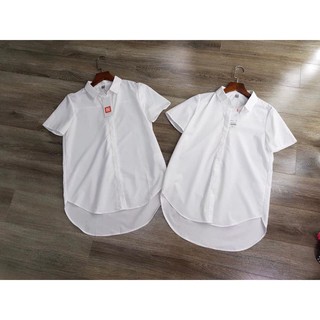 Sơ mi xô lụa tay ngắ