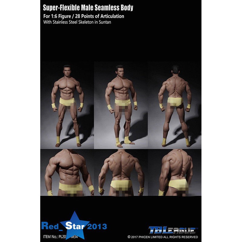 TBLeague Phicen PL2016-M34 1/6 Super-Flexible Muscular Male strong Body Figure