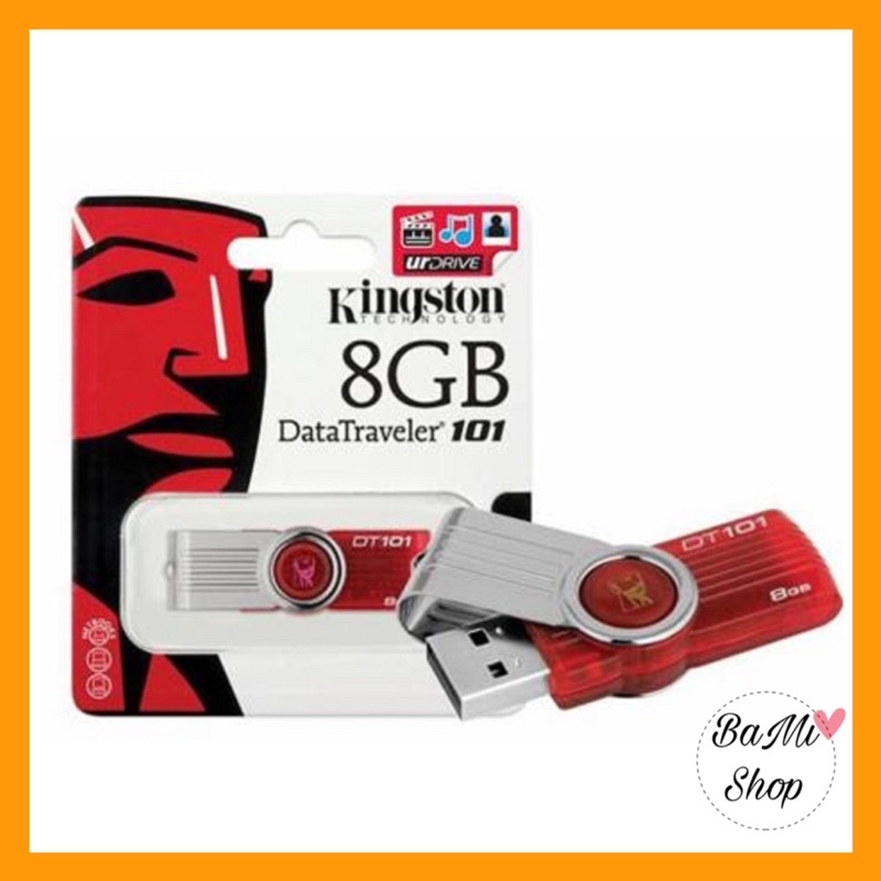 USB Kingston 8Gb đủ dung lượng ( NTFS/ FAT32/ exFAT )