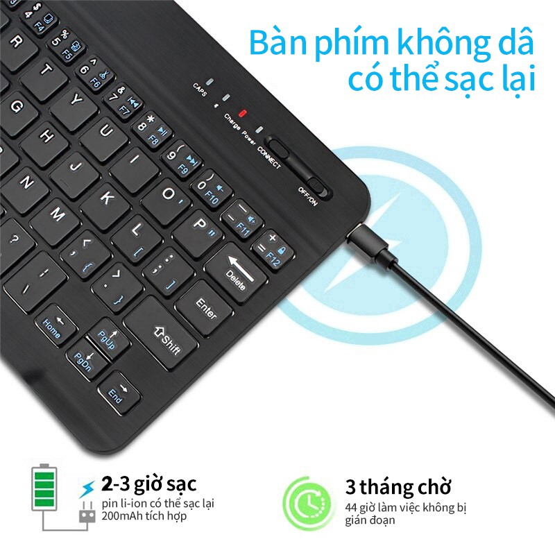 Bộ Bàn Phím Và Chuột Bluetooth Không Dây Aivk Chất Lượng Cao Cho Máy Tính Bảng / Ipad (Có Bán Lẻ) | WebRaoVat - webraovat.net.vn