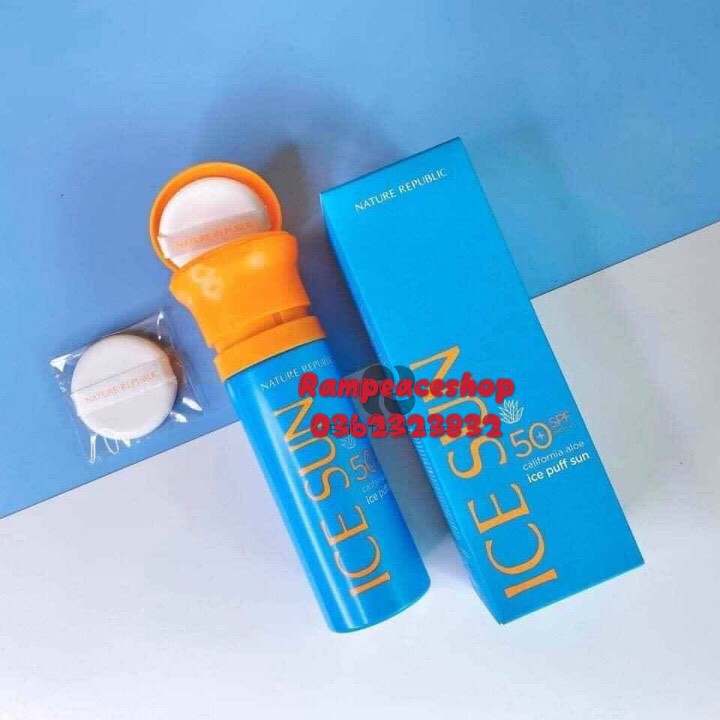 Kem Chống Nắng Nature Republic Ice Sun SPF50 Mẫu Mới