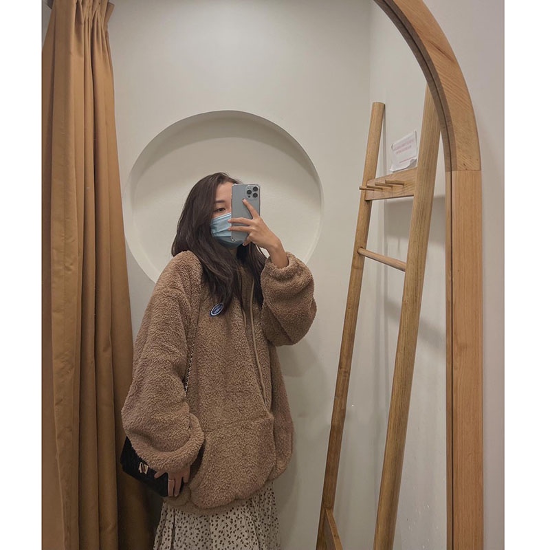 Áo Hoodie Lông Cừu Có Mũ Hàng Quảng Châu Loại 1 M9079